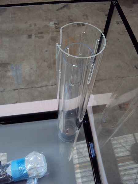 クリアシーホース水槽オプション加工