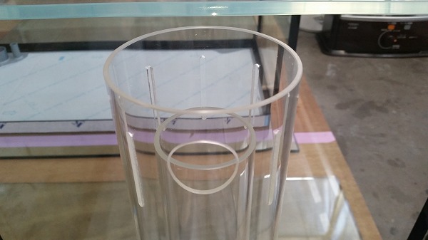 クリアシーホース水槽オプション加工