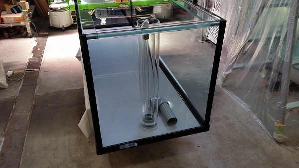 クリアシーホース水槽オプション加工