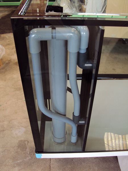 クリアシーホース水槽オプション加工