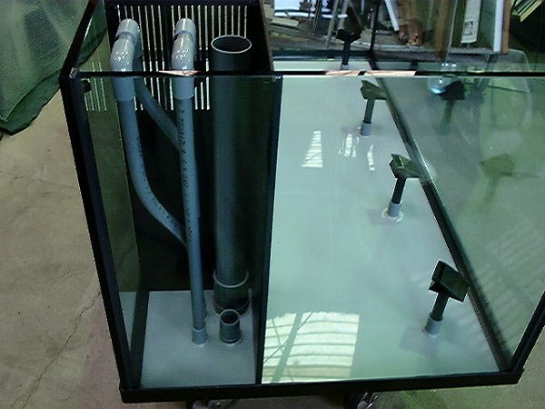 クリアシーホース水槽オプション加工