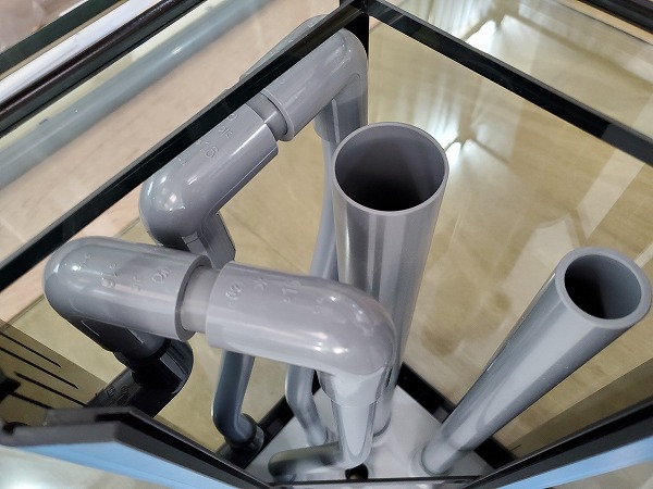 クリアシーホース水槽オプション加工