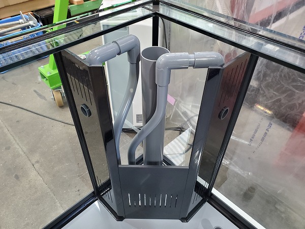 クリアシーホース水槽オプション加工