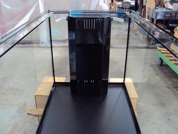 クリアシーホース水槽オプション加工