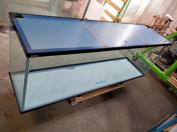 シーホース水槽ブラックデザイン